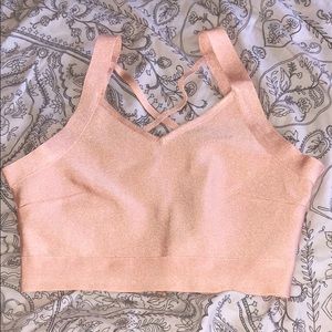 peach bandage crop